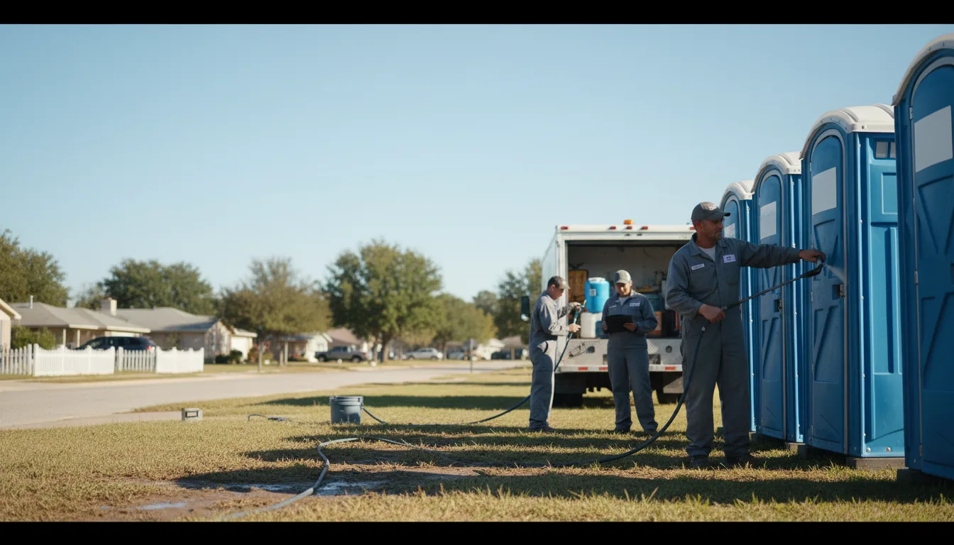 Long-Term Portable Toilet Rental in Redvale, CO near me